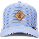 kepure-islenkta-melyna-snapback-hft-business-stripe-djinns