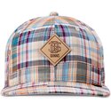 kepure-plokscia-ivairiaspalvis-snapback-patch-check-turquioise-djinns