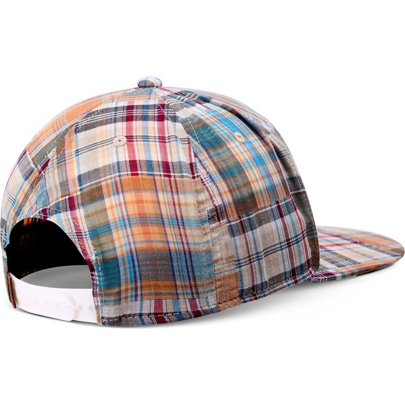 kepure-plokscia-ivairiaspalvis-snapback-patch-check-turquioise-djinns