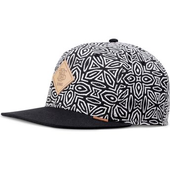 Kepurė plokščia juoda snapback Gothic Freestyle Djinns