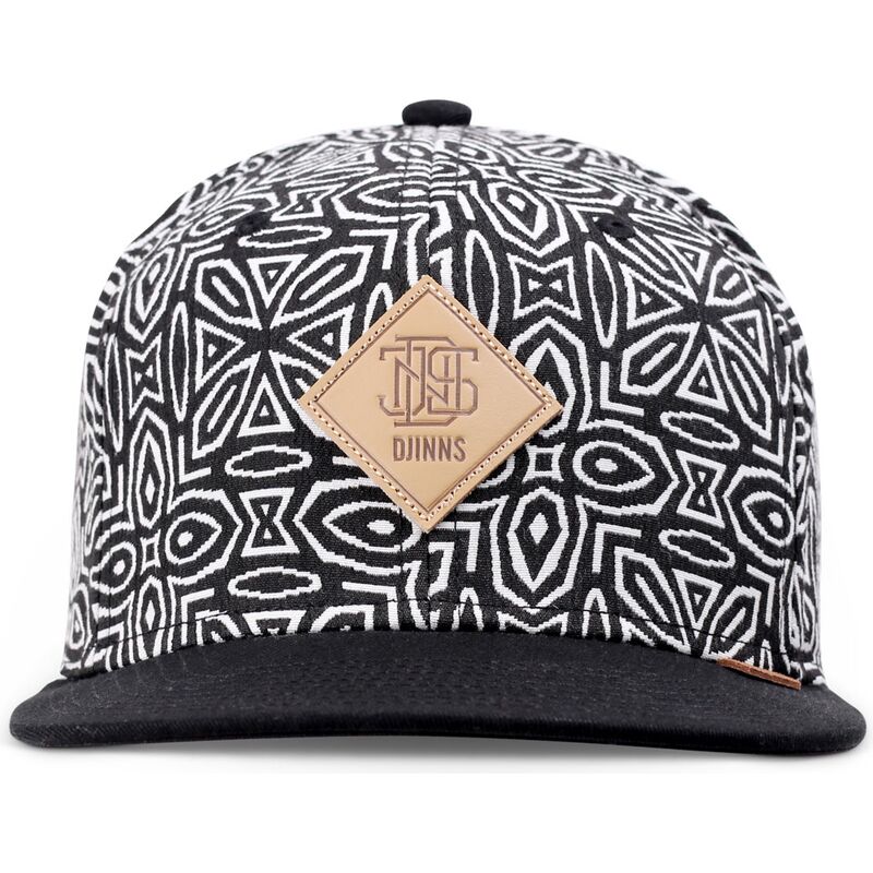kepure-plokscia-juoda-snapback-gothic-freestyle-djinns
