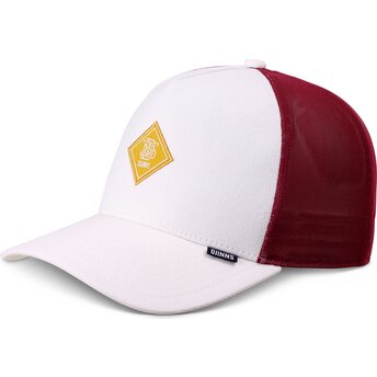 Kepurė išlenkta balta snapback HFT FineFine Mesh Djinns