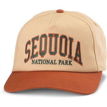 Kepurė išlenkta ruda snapback Roscoe Sequoia National Park American Needle
