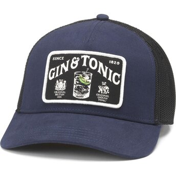 Kepurė išlenkta tamsiai mėlyna snapback Archive Valin Gin and tonic Cocktails American Needle
