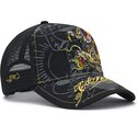 kepure-islenkta-juoda-snapback-crawling-ed-hardy