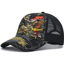 kepure-islenkta-juoda-snapback-crawling-ed-hardy