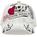 kepure-islenkta-balta-snapback-live-fast-love-hard-ed-hardy