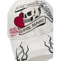kepure-islenkta-balta-snapback-live-fast-love-hard-ed-hardy