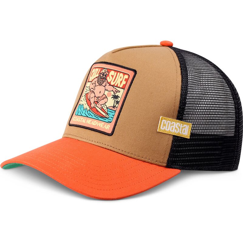 kepure-islenkta-ruda-snapback-hft-chill-surf-coastal