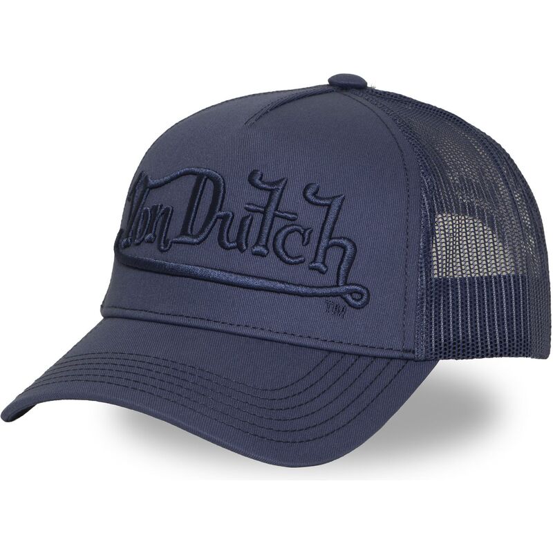 kepure-islenkta-tamsiai-melyna-snapback-emb09-von-dutch