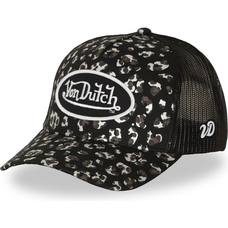 kepure-islenkta-juoda-snapback-leofoil-von-dutch