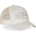 kepure-islenkta-kremine-snapback-rainbow-von-dutch