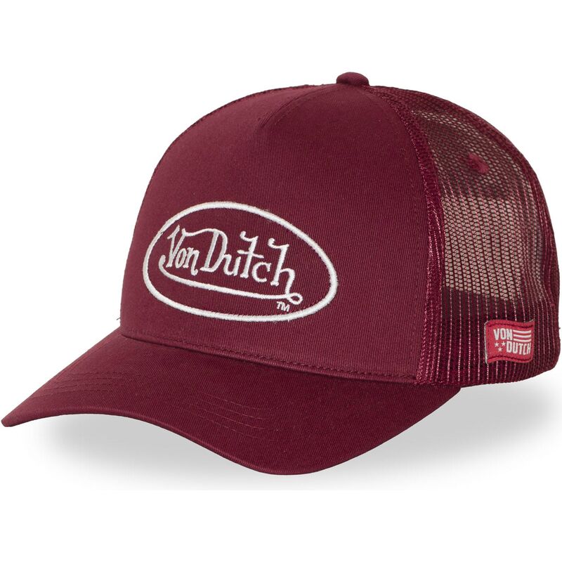 kepure-islenkta-raudona-snapback-lof-b54-von-dutch