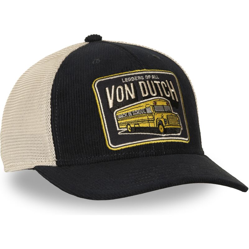 kepure-islenkta-tamsiai-melyna-snapback-sem14-von-dutch