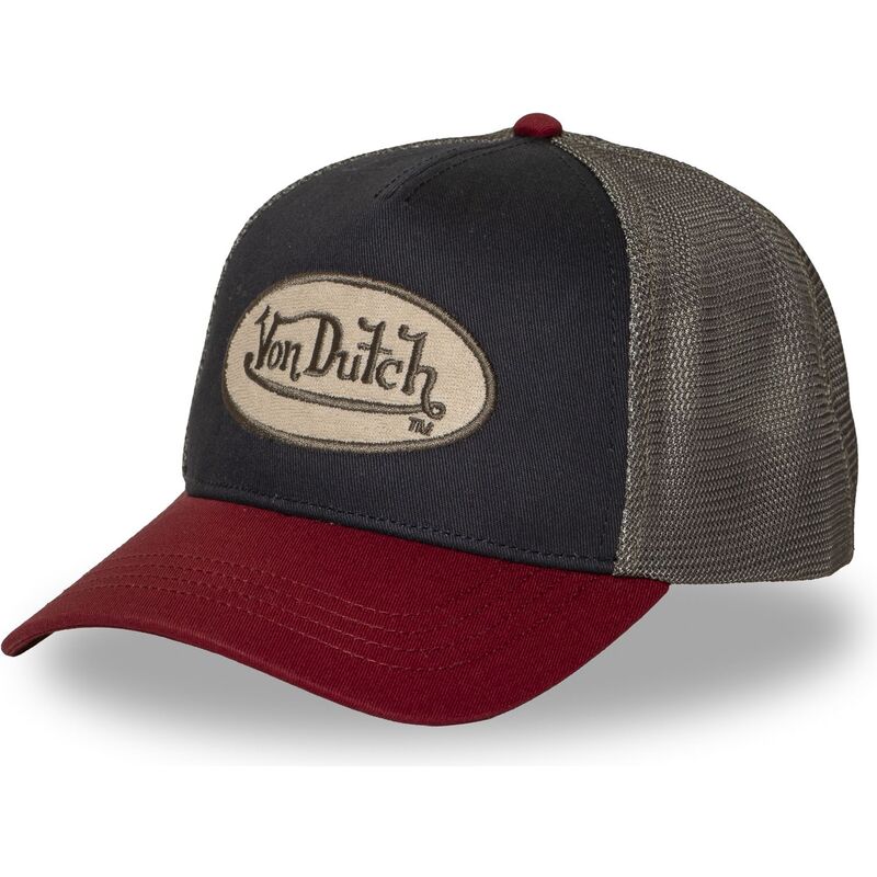 kepure-islenkta-tamsiai-melyna-snapback-terry21-von-dutch