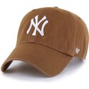 kepure-islenkta-ruda-reguliuojamas-clean-up-pinecone-new-york-yankees-mlb-47-brand