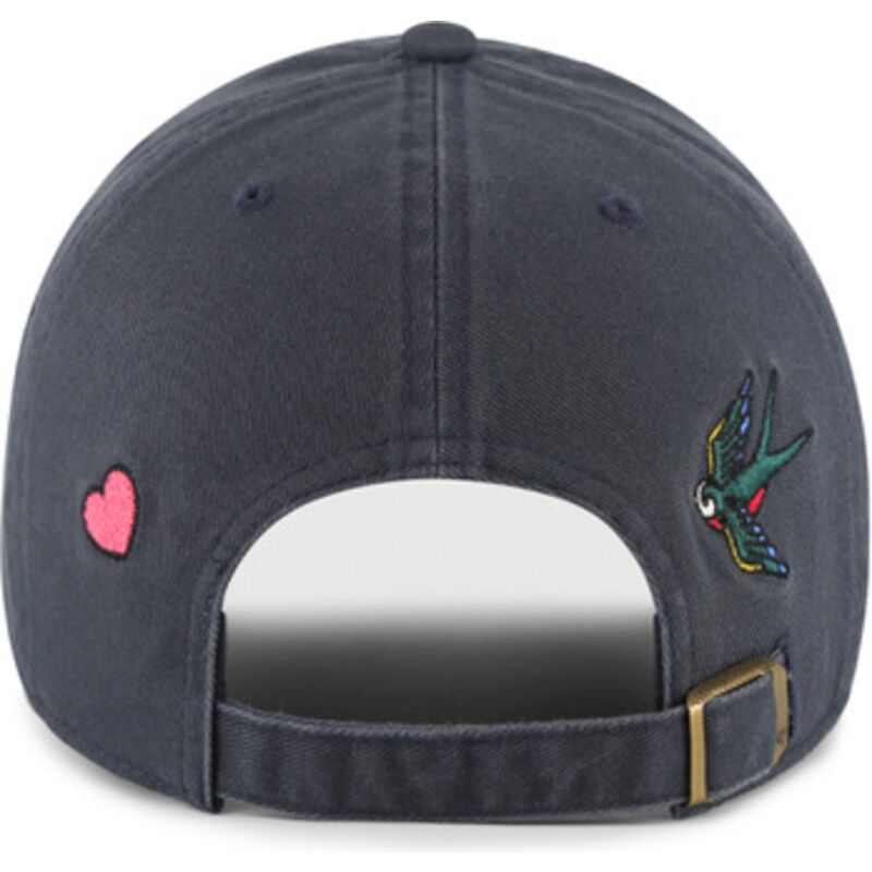 kepure-islenkta-tamsiai-melyna-reguliuojamas-clean-up-multi-scatter-new-york-yankees-mlb-47-brand