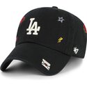 kepure-islenkta-juoda-reguliuojamas-clean-up-multi-scatter-los-angeles-dodgers-mlb-47-brand