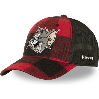 Kepurė išlenkta raudona snapback TAJ9 Tom Looney Tunes Capslab