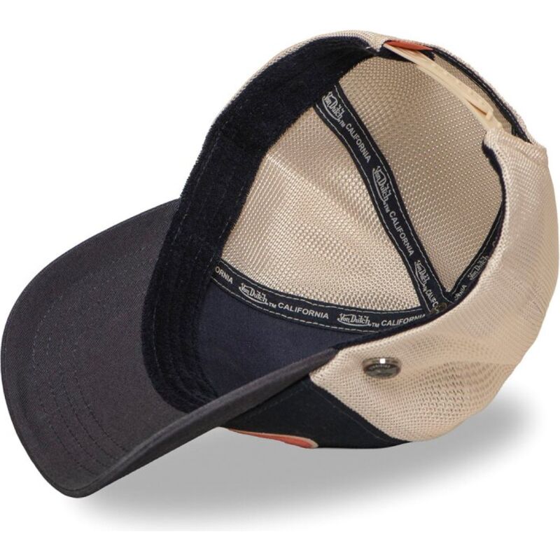 kepure-islenkta-tamsiai-melyna-snapback-terry16-von-dutch