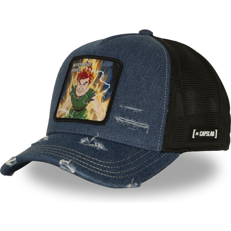 kepure-islenkta-tamsiai-melyna-snapback-multicolor-sp-nev1-peter-pan-disney-capslab
