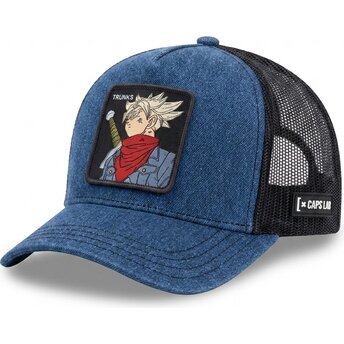Kepurė išlenkta tamsiai mėlyna snapback DBS9 TRU Trunks Dragon Ball Capslab