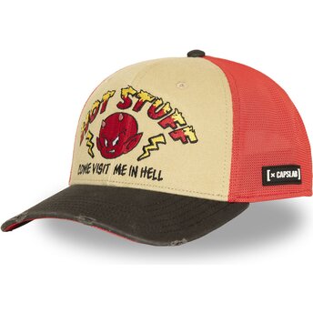 Kepurė išlenkta įvairiaspalvis snapback HST HEL Hot Stuff The Little Devil Capslab