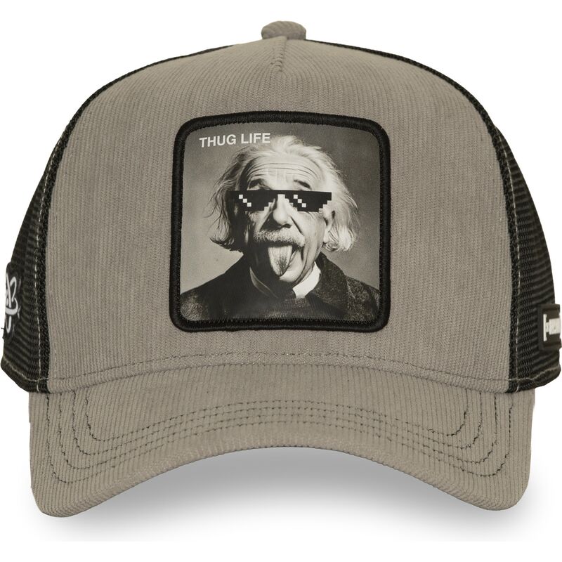 kepure-islenkta-pilka-snapback-thug-life-art1-thug-albert-einstein-izymybes-capslab