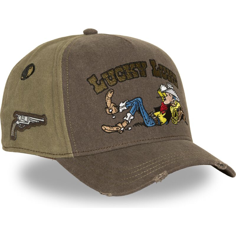 kepure-islenkta-ruda-snapback-lck4-luc-lucky-luke-capslab kepure-islenkta-ruda-snapback-lck4-luc-lucky-luke-capslab