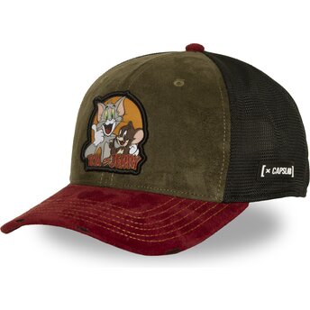 Kepurė išlenkta įvairiaspalvis snapback TAJ9 TAJ Tomas ir Džeris Looney Tunes Capslab