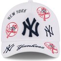 kepure-islenkta-balta-snapback-9forty-m-crown-a-frame-all-over-new-york-yankees-mlb-new-era