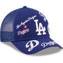 kepure-islenkta-melyna-snapback-9forty-m-crown-a-frame-all-over-los-angeles-dodgers-mlb-new-era
