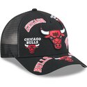 kepure-islenkta-juoda-snapback-9forty-m-crown-a-frame-all-over-chicago-bulls-nba-new-era