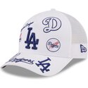 kepure-islenkta-balta-snapback-9forty-m-crown-a-frame-all-over-los-angeles-dodgers-mlb-new-era