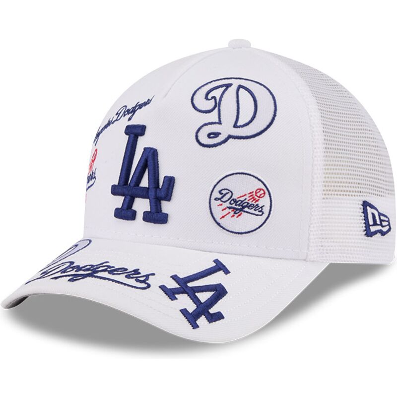 kepure-islenkta-balta-snapback-9forty-m-crown-a-frame-all-over-los-angeles-dodgers-mlb-new-era