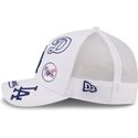kepure-islenkta-balta-snapback-9forty-m-crown-a-frame-all-over-los-angeles-dodgers-mlb-new-era