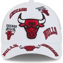 kepure-islenkta-balta-snapback-9forty-m-crown-a-frame-all-over-chicago-bulls-nba-new-era