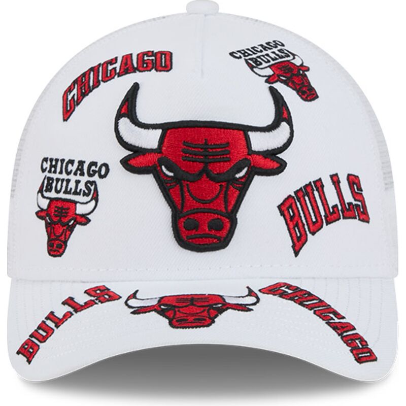 kepure-islenkta-balta-snapback-9forty-m-crown-a-frame-all-over-chicago-bulls-nba-new-era