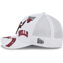 kepure-islenkta-balta-snapback-9forty-m-crown-a-frame-all-over-chicago-bulls-nba-new-era