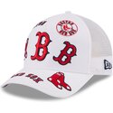 kepure-islenkta-balta-snapback-9forty-m-crown-a-frame-all-over-boston-red-sox-mlb-new-era