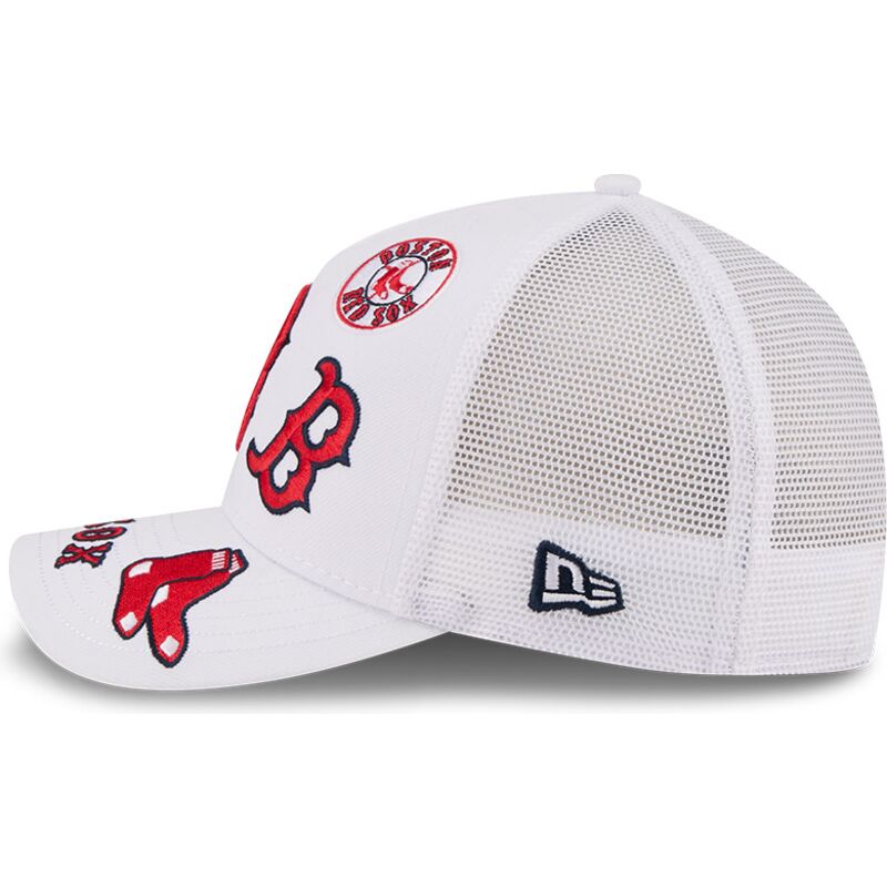 kepure-islenkta-balta-snapback-9forty-m-crown-a-frame-all-over-boston-red-sox-mlb-new-era