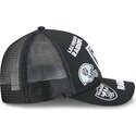 kepure-islenkta-juoda-snapback-9forty-m-crown-a-frame-all-over-las-vegas-raiders-nfl-new-era