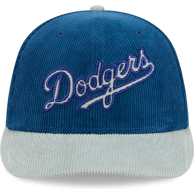 kepure-islenkta-melyna-snapback-9fifty-9fifity-two-tone-cord-los-angeles-dodgers-mlb-new-era