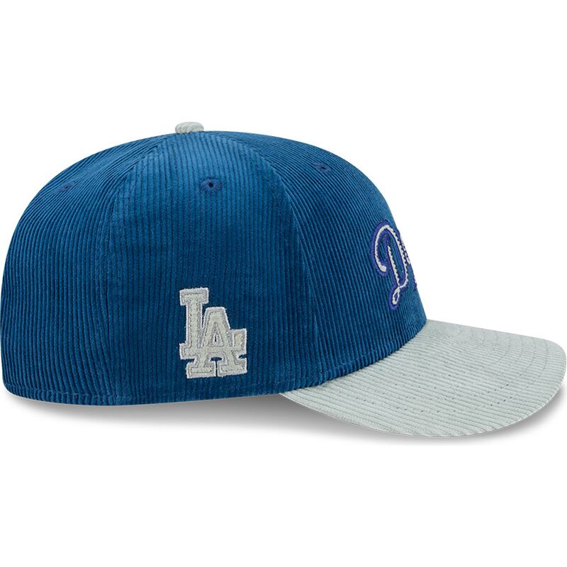 kepure-islenkta-melyna-snapback-9fifty-9fifity-two-tone-cord-los-angeles-dodgers-mlb-new-era
