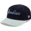 kepure-islenkta-tamsiai-melyna-snapback-9fifty-9fifity-two-tone-cord-new-york-yankees-mlb-new-era