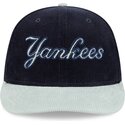 kepure-islenkta-tamsiai-melyna-snapback-9fifty-9fifity-two-tone-cord-new-york-yankees-mlb-new-era