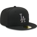kepure-plokscia-juoda-priglundanti-59fifty-side-script-los-angeles-dodgers-mlb-new-era