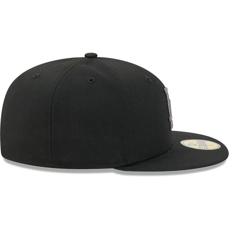 kepure-plokscia-juoda-priglundanti-59fifty-side-script-los-angeles-dodgers-mlb-new-era