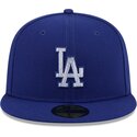 kepure-plokscia-melyna-priglundanti-59fifty-rhinstone-badge-los-angeles-dodgers-mlb-new-era
