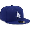 kepure-plokscia-melyna-priglundanti-59fifty-rhinstone-badge-los-angeles-dodgers-mlb-new-era